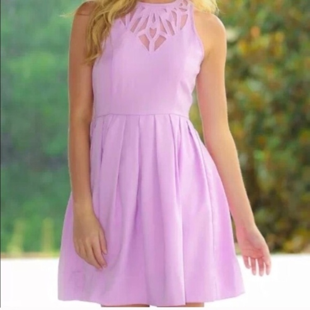 Everly Wedding Lavender Dress